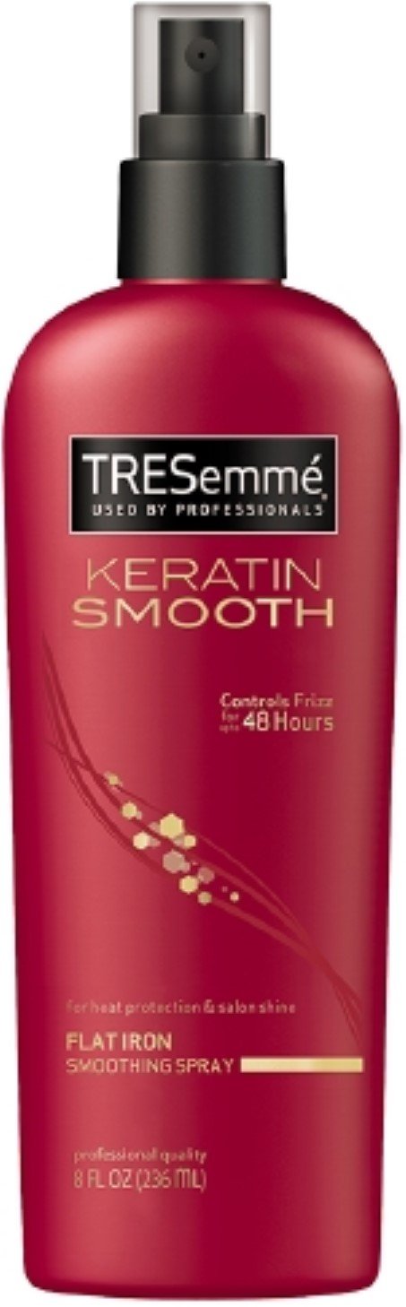 Tres Keratin Heat Protectant Spray 8oz - Professional Thermal Protection for Hair - Perfect for Styling, Blowouts & Heat Tools