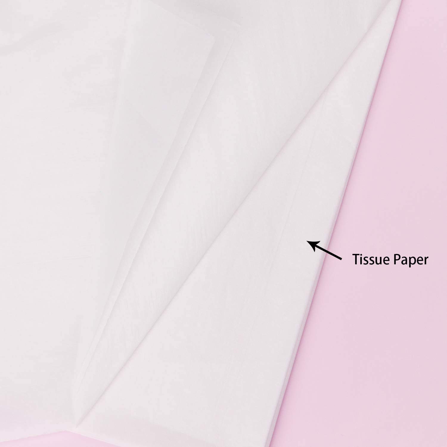 WRAPAHOLIC 8x8x4 Inch Pink Mother's Day Gift Box with Satin Ribbon - Collapsible Magnetic Closure Box Includes 2 White Tissue Papers - Perfect for Gift Wrapping, Jewelry, Cosmetics & Special Occasion Presents