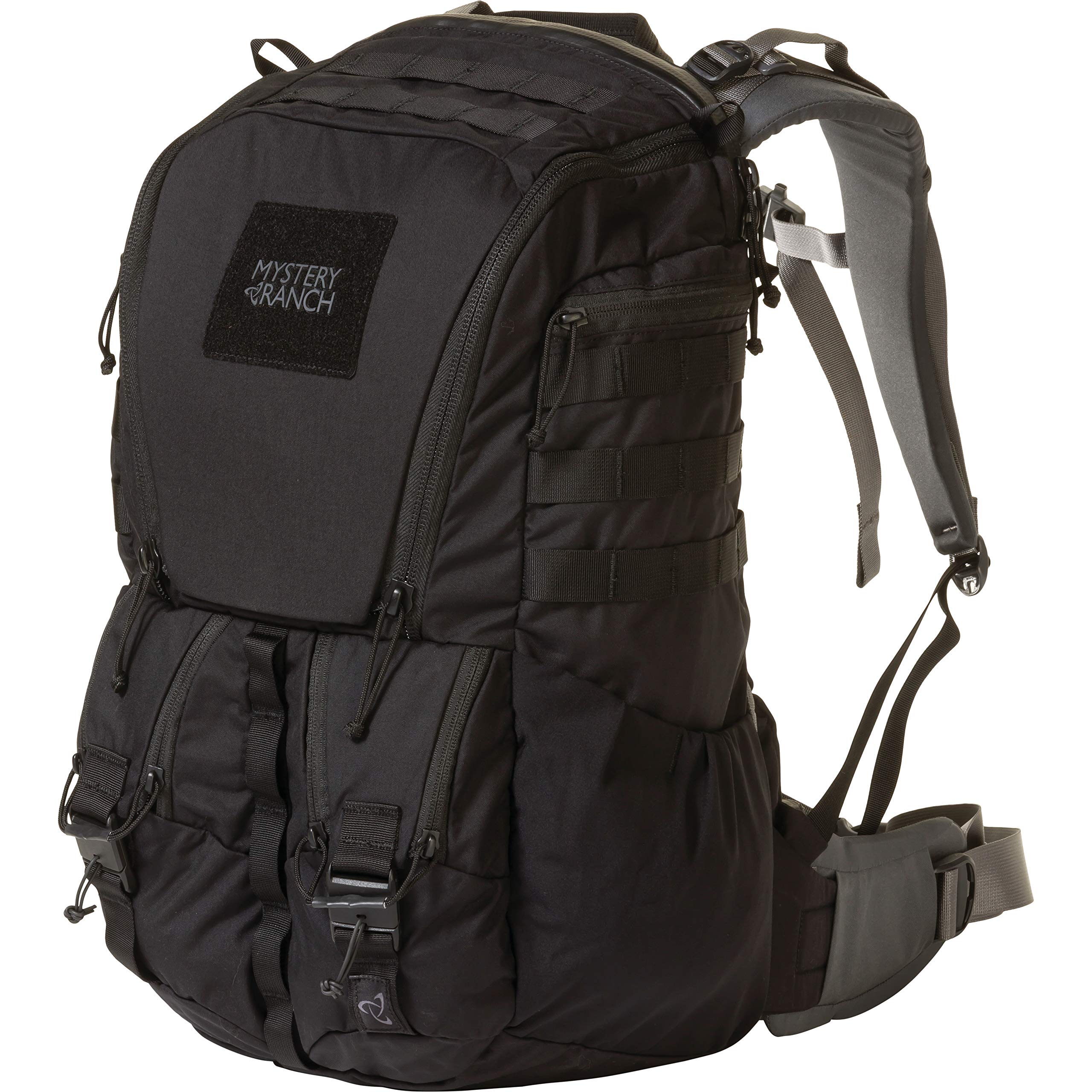 Mystery Ranch Rip Ruck 32L Tactical Backpack - Durable Military Inspired Daypack for Hiking, Travel & EDC (L/XL Size, Black) | Perfect for Outdoor Adventures, Commuting & Tactical Gear Organization