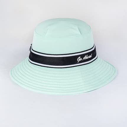 Women's Wide Brim Sun Hat - UPF 50+ UV Protection Summer Beach Hat, Golf Cap & Outdoor Sunshade for Sports, Leisure, Travel & Gardening - Mint Green Fashion Fisherman Hat