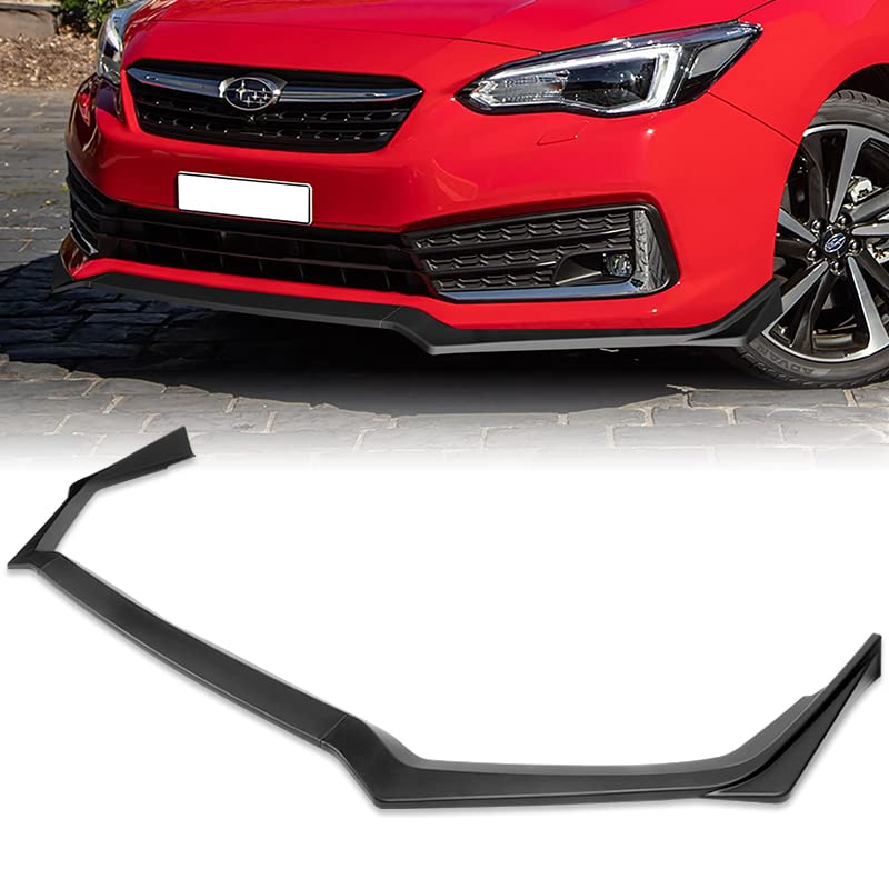 2020-2023 Subaru Impreza CS-Style Front Bumper Spoiler Lip Body Kit - Black | Aerodynamic Upgrade for Enhanced Style & Performance | Perfect for Street Racing & Car Shows