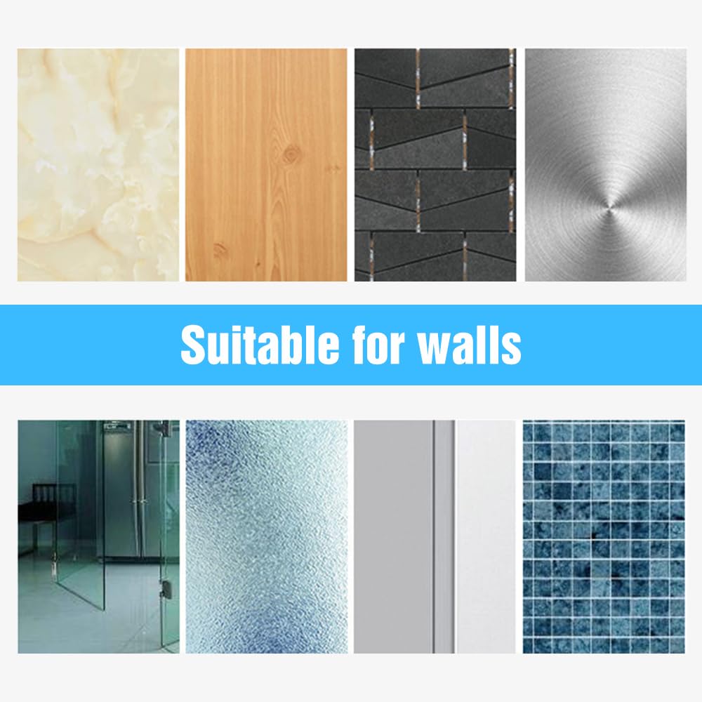 2024 New Self-Adhesive Wall Hooks - No Drill, No Damage, No Trace - Strong Adhesive Hooks for Hanging in Bathroom, Kitchen, Office (20Pcs) - Perfect for Towels, Coats, Keys, Decor & Organizing
