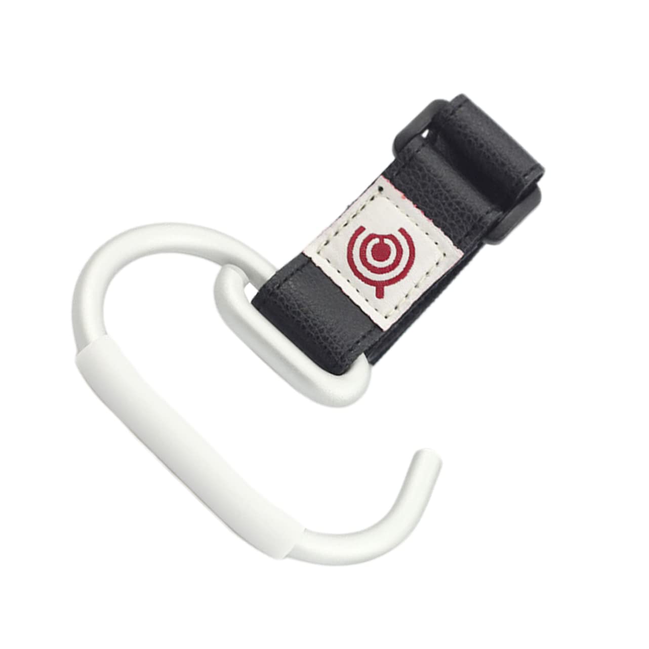 VICASKY 2-Pack Stroller Hooks - Heavy Duty Stroller Clips & Hangers for Diaper Bags, Shopping Bags - Silver Stroller Accessories for Baby Carriers & Travel (Perfect for Moms, Grocery Shopping & Outings)