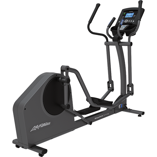 Life Fitness E1 Elliptical Cross Trainer - Low Impact Cardio Machine for Home Gym & Full Body Workout - Perfect for Weight Loss & Fitness Training