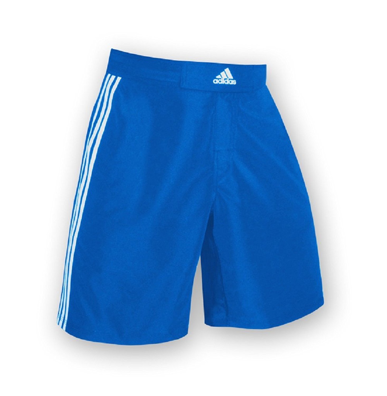 Adidas Grappling Shorts for MMA & BJJ Training - Royal Blue/White Color - X-Large Size - Perfect for Martial Arts, Wrestling & Combat Sports