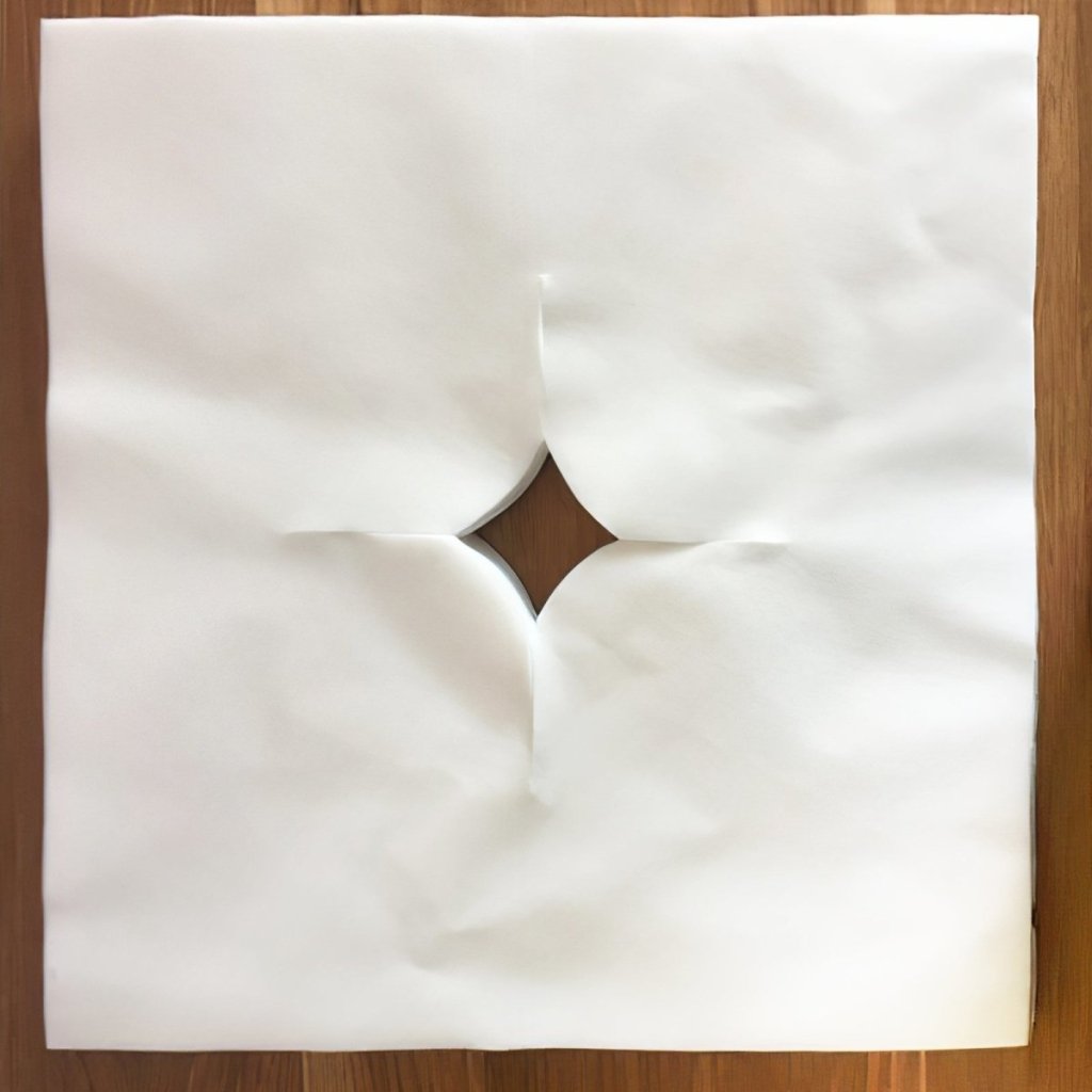 Disposable Flat Headrest Covers 100 Pack - Diamond Pattern - Hygienic Protection for Salon, Spa, Massage & Medical Use