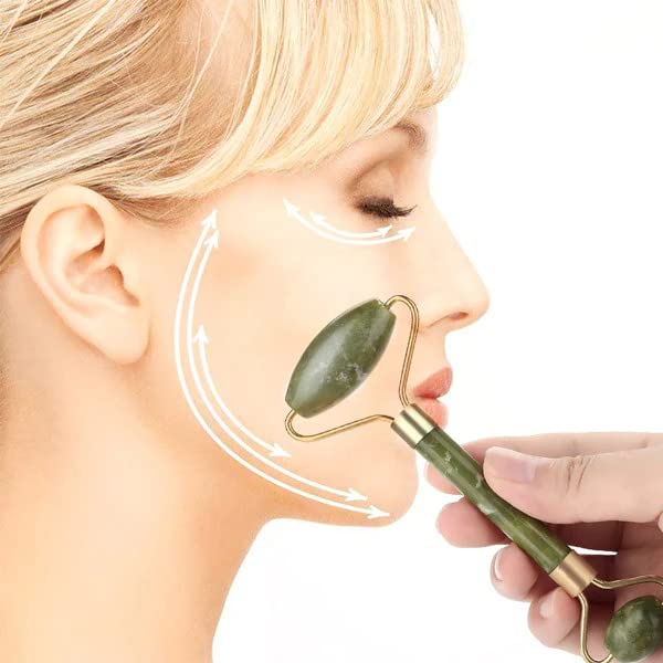 Stone Smooth Facial Roller - Beauty Ice Roller for Face & Eye Massage, Reusable Face Roller with Cooling Therapy | Perfect for Puffiness Relief, Skincare Routine & Spa Day at Home
