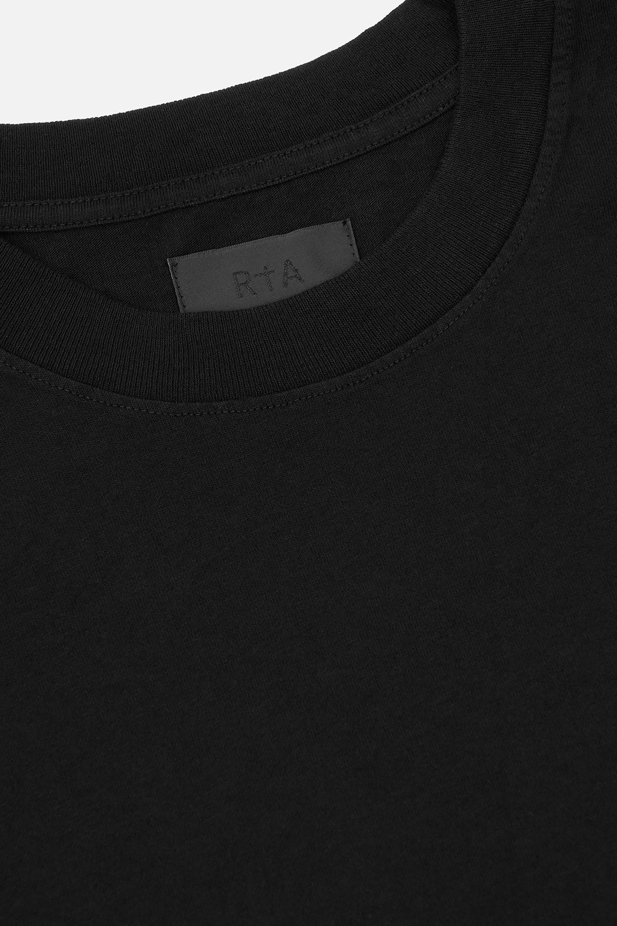 COLT TEE | Black Metallic Wrap Around T-Shirt for Women | Perfect for Casual Wear, Night Out & Street Style Fashion