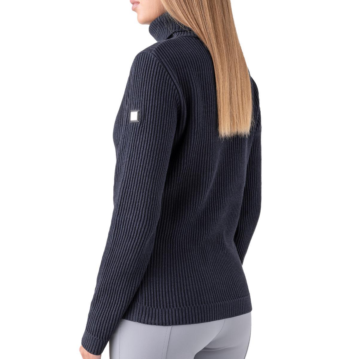 Equiline Women's Nicole Sweater - Soft Knit Pullover for Fall & Winter - Cozy Casual Wear for Work, Dates & Weekend Outings
