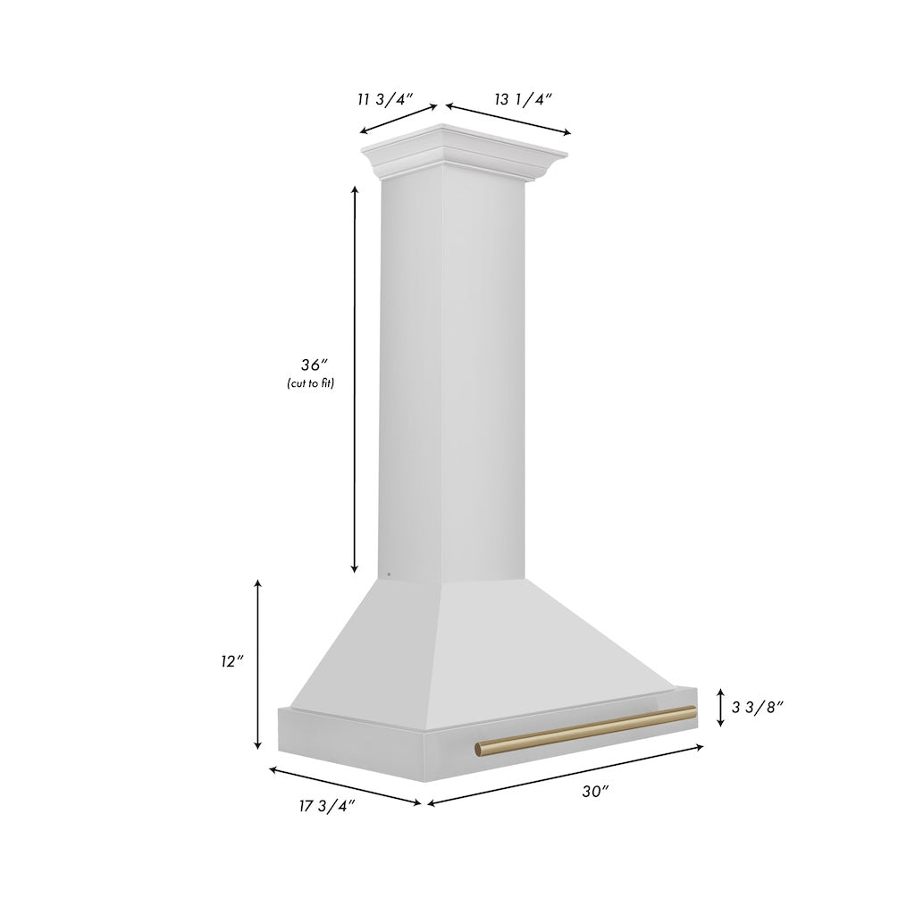 ZLINE KB4STZ CB Autograph Edition Convertible Stainless Steel Range Hood - 36