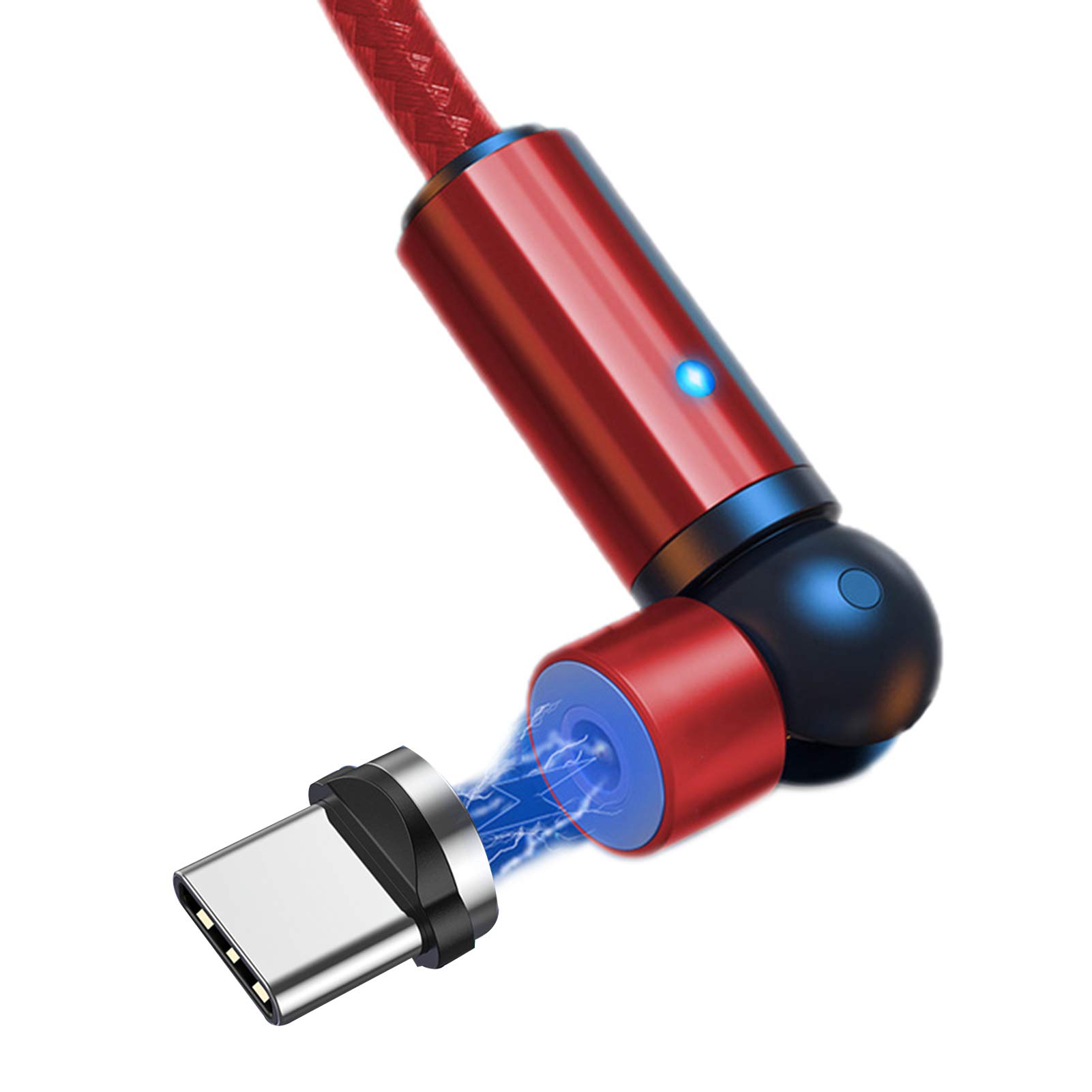 CactusAngui 5A QC3.0 Fast Charging Cable - 1M Magnetic Micro USB & Type-C Charger Cord for Android, Huawei, Redmi - Perfect for Home, Office & Travel Charging