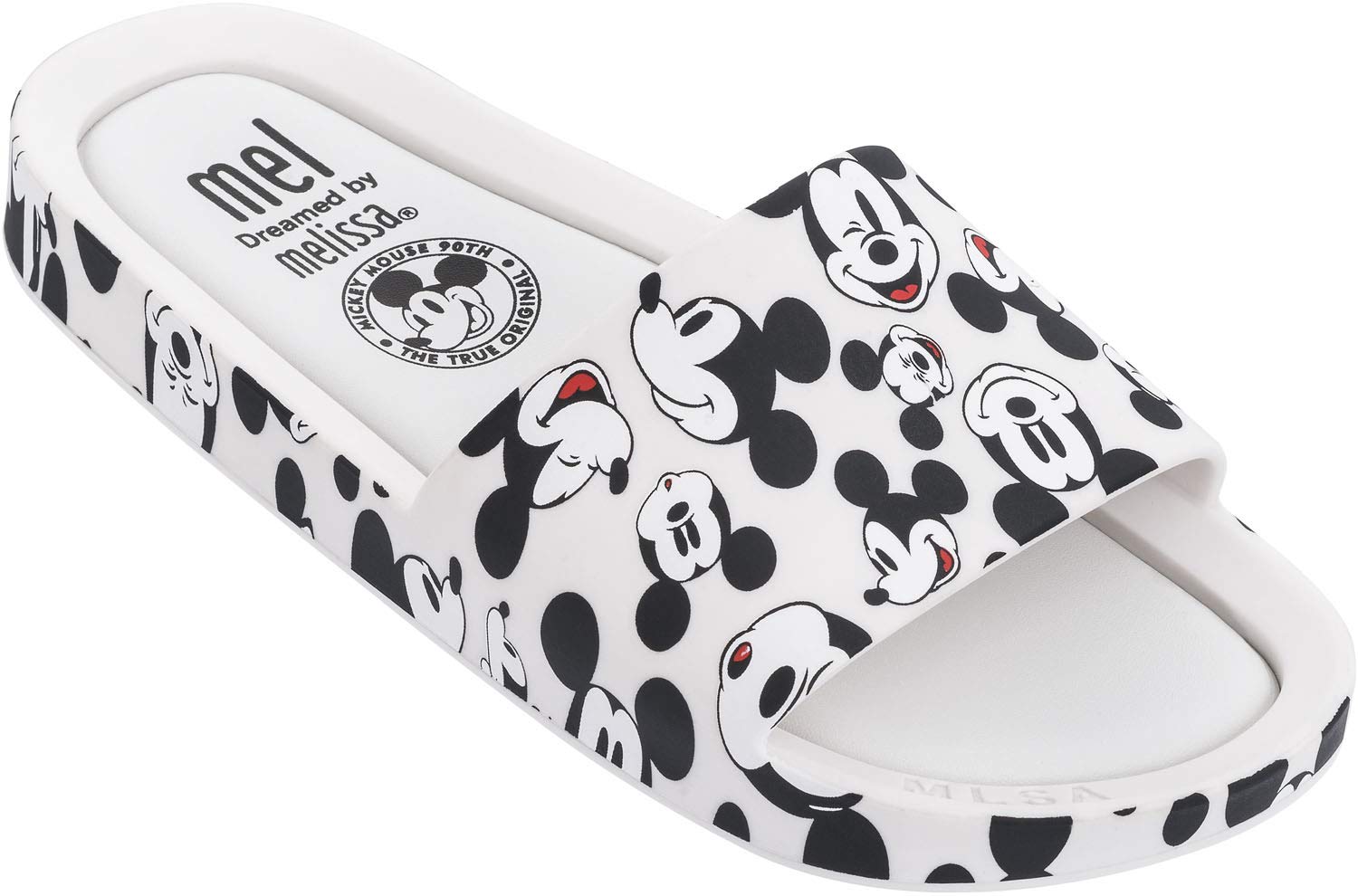 Melissa & Disney Mickey and Friends Kids' Beach Slides - Unisex Waterproof Sandals for Boys and Girls - Perfect for Pool, Beach, and Summer Outdoor Play