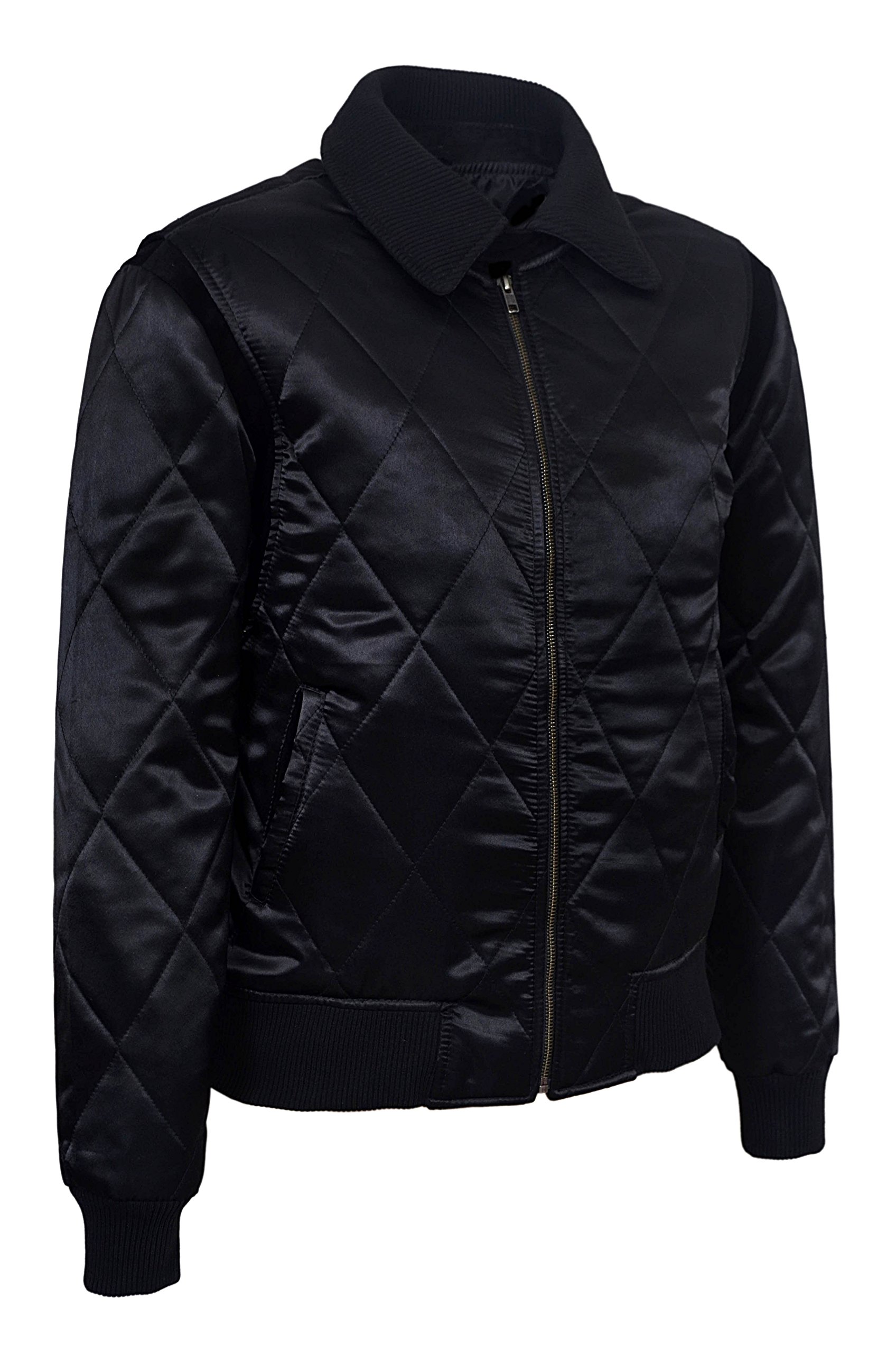 Smart Range Men's Drive Silver Scorpion Satin Fitted Movie Jacket - Stylish Film-Inspired Outerwear for Cosplay, Halloween & Casual Wear