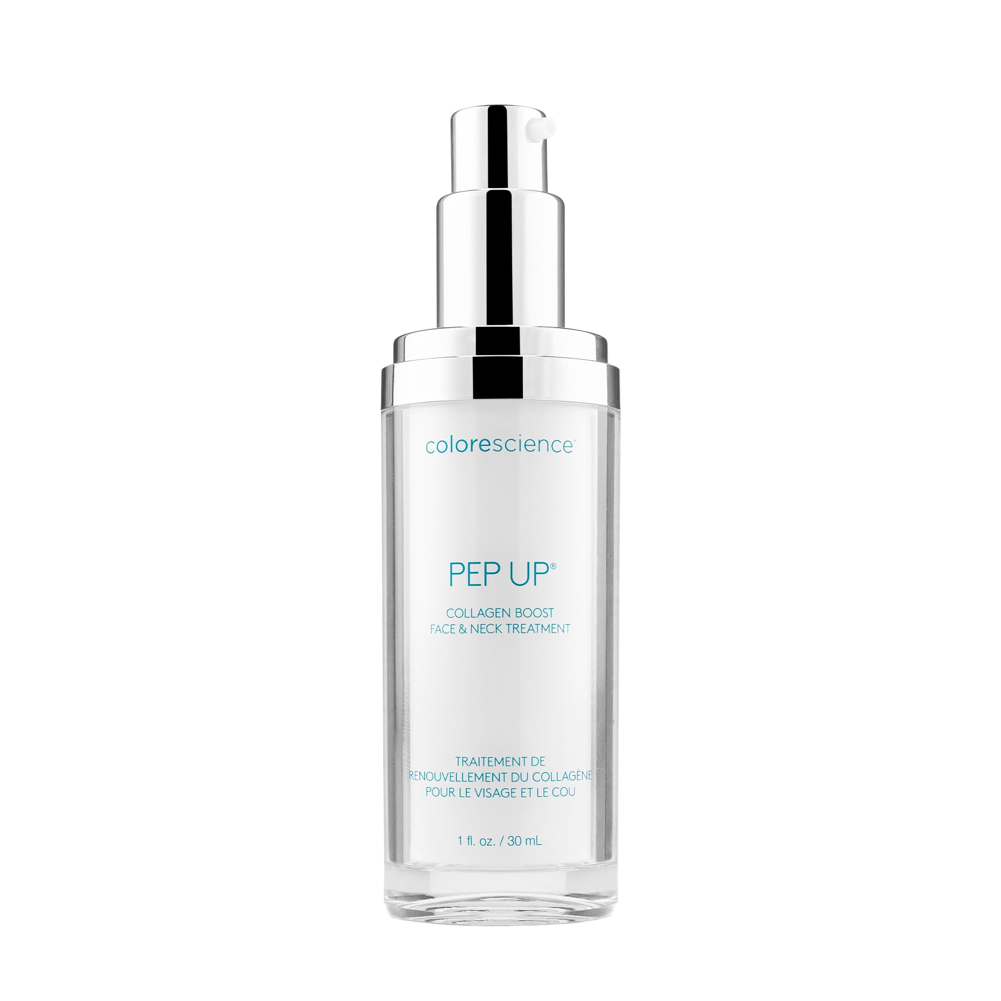 Colorescience Pep Up Collagen Renewal Face & Neck Treatment - Anti-Aging Cream with 10 Peptides to Boost Collagen & Elastin Production - Reduce Wrinkles & Fine Lines - Perfect for Daily Skincare Routine & Nighttime Use