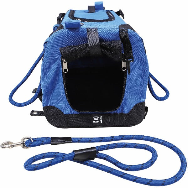 M PETS REMIX 2-in-1 Travel Carrier for Dogs & Cats - Airline Approved Pet Carrier Backpack & Shoulder Bag for Car Travel, Hiking, Camping & Outdoor Adventures