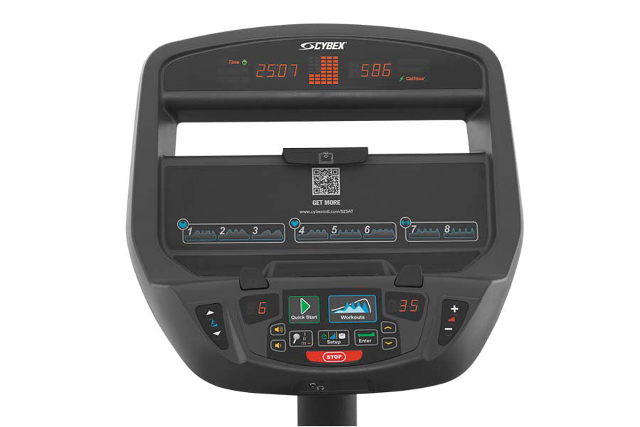 Cybex 525AT Total Body Arc Trainer Elliptical Machine - Commercial Grade Cardio Equipment for Home & Gym Use | Perfect for Low-Impact Full Body Workouts & Weight Loss Training