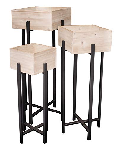 3-piece With Metal Bases