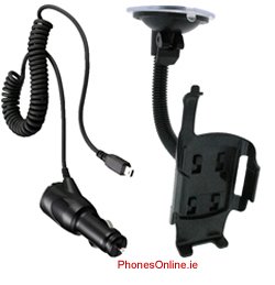 HTC CU S 210 Universal Phone Mount Holder - Compatible with HTC Hero & Other Smartphones - Perfect for Car, Office & Home Use