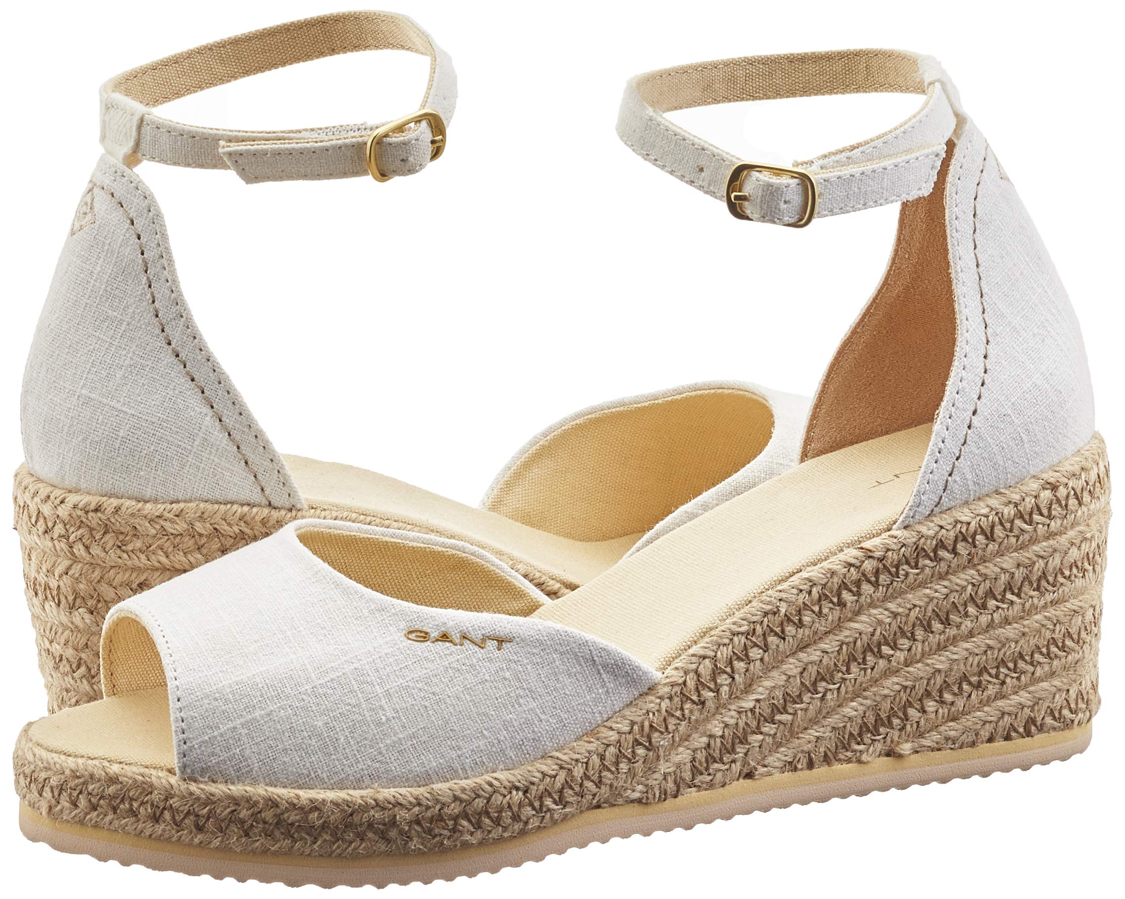 GANT Women's Ankle Strap Sandals - Comfortable Summer Dress Sandals for Women | Casual & Beach Wedding Shoes | Perfect for Outdoor, Vacation, and Daily Wear