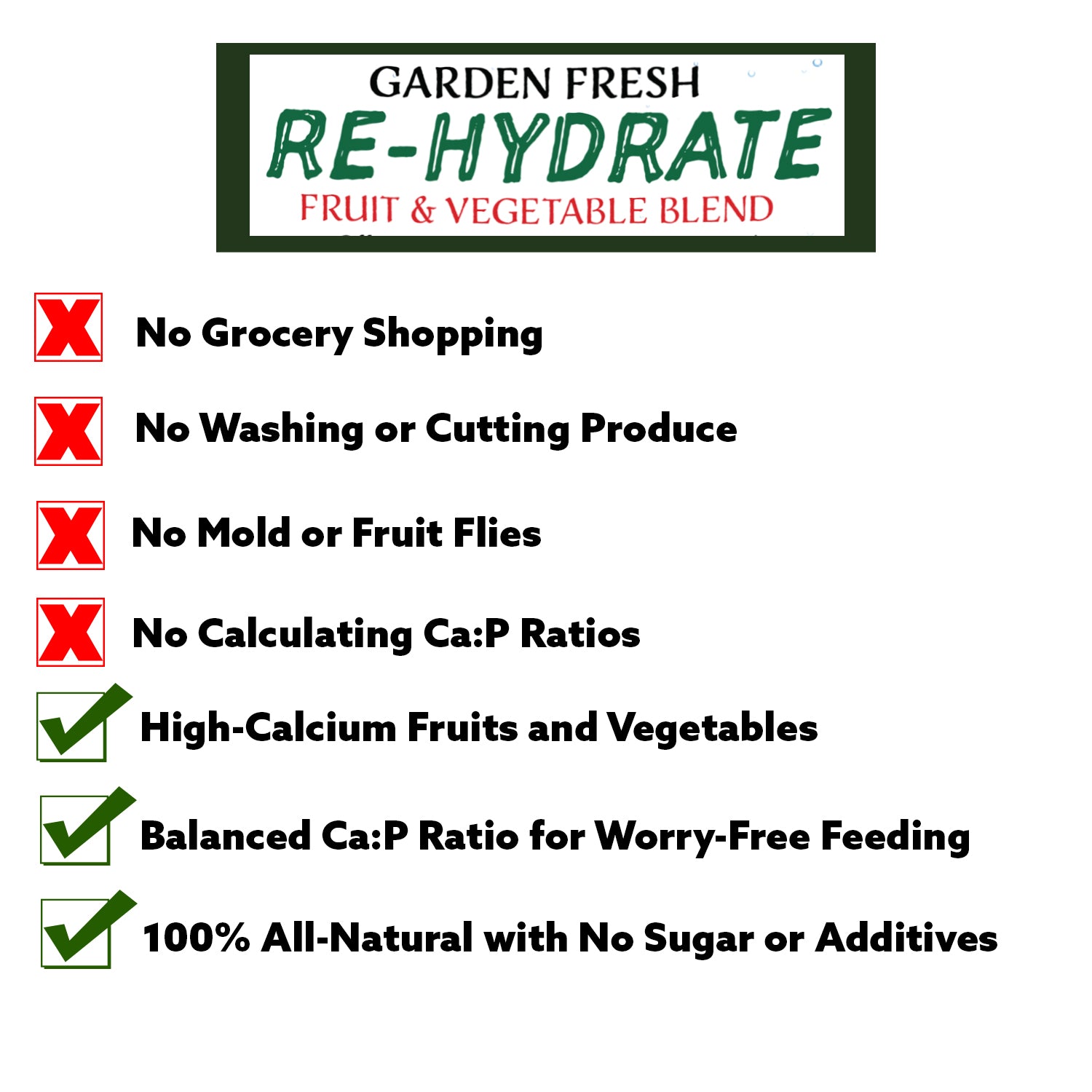 Organic Garden Fresh Re-Hydrate Powder - 10 oz | Natural Hydration Boost for Athletes, Fitness & Outdoor Activities