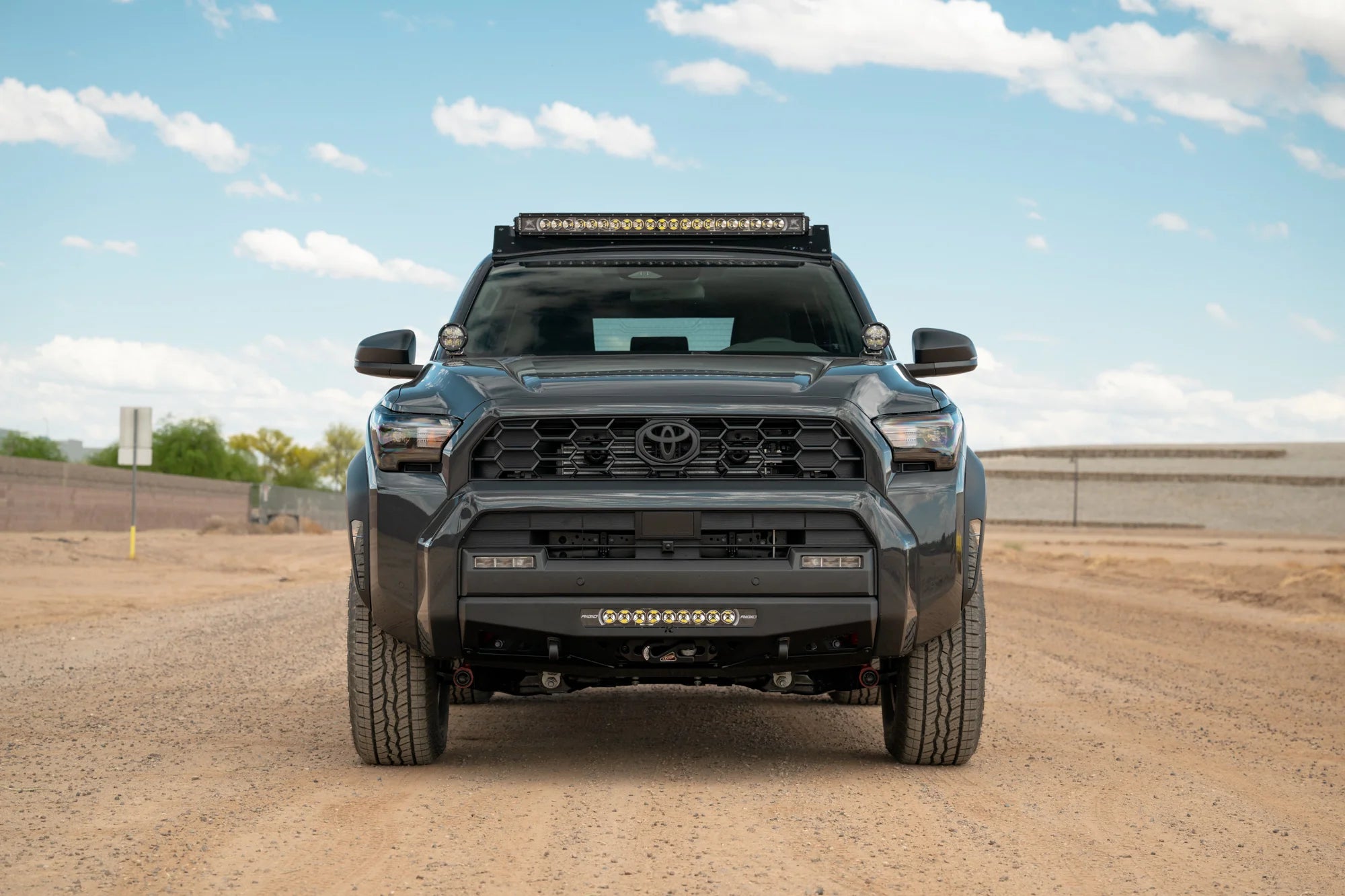 Rago Fabrication Heavy-Duty Center Mount Winch Front Bumper for 2025+ Toyota 4Runner | Off-Road Protection & Recovery | Perfect for Rock Crawling & Overlanding Adventures