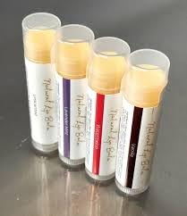 Maya Cosmetics Natural Lip Balm - 4 Flavors for Dry Lips, Moisturizing & Nourishing, Petroleum-Free Formula - Perfect for Daily Hydration, Winter Care & On-the-Go Lip Protection