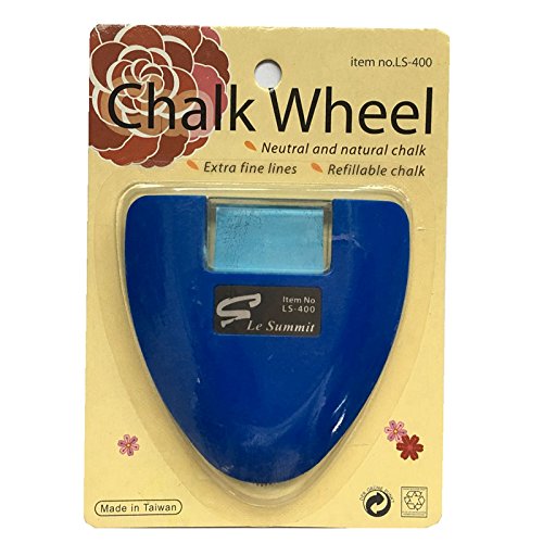 YEQIN Chalk Wheel Fabric Marker - Blue Tailor's Chalk for DIY Sewing & Clothing Alterations | Perfect for Quilting, Dressmaking & Fabric Marking