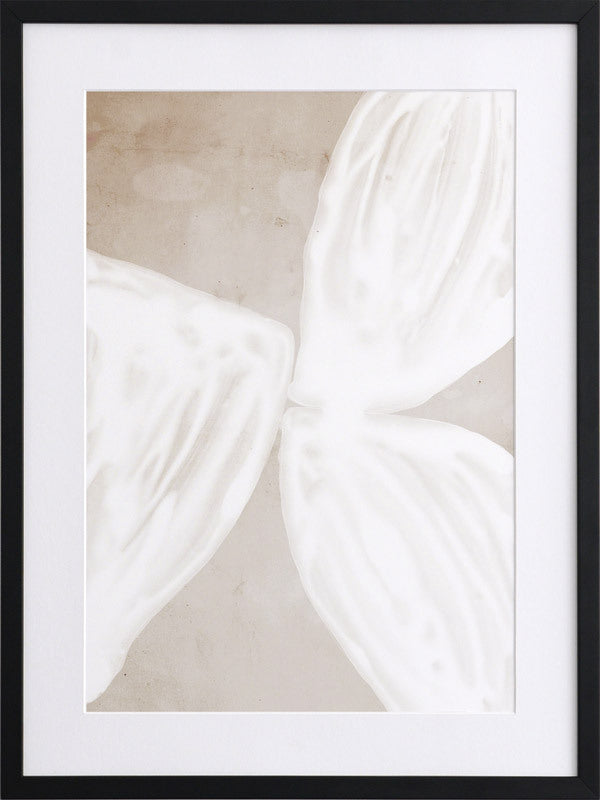 Blanc Spaces I Framed Art Print - Modern Abstract Wall Decor for Living Room, Bedroom & Office - Perfect for Home & Office Decoration