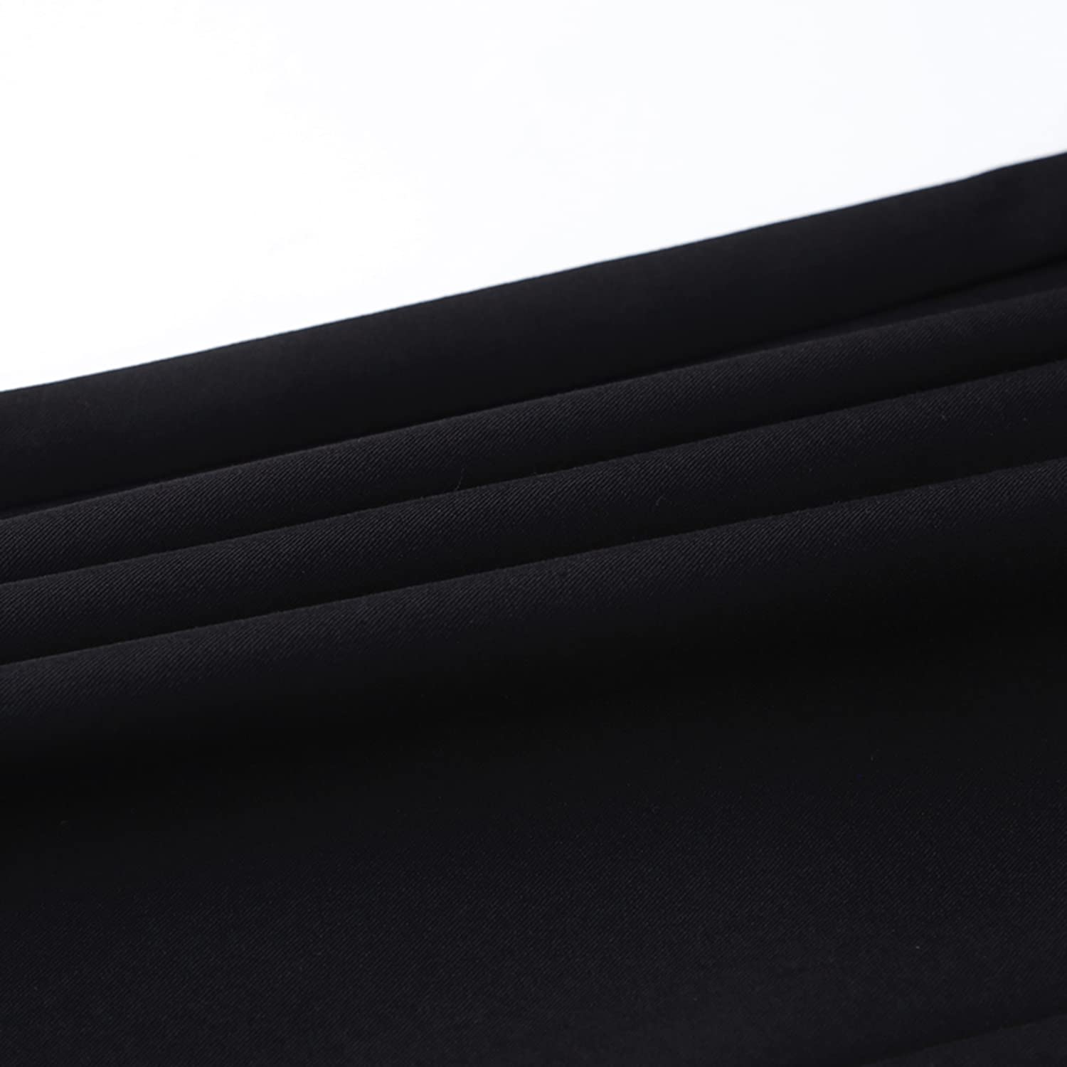 Women's High Waisted Wide Leg Trousers - Black Business Casual Pants for Work & Office | Straight Leg Long Pants for Professional Women | Perfect for Office Wear, Business Meetings & Formal Occasions