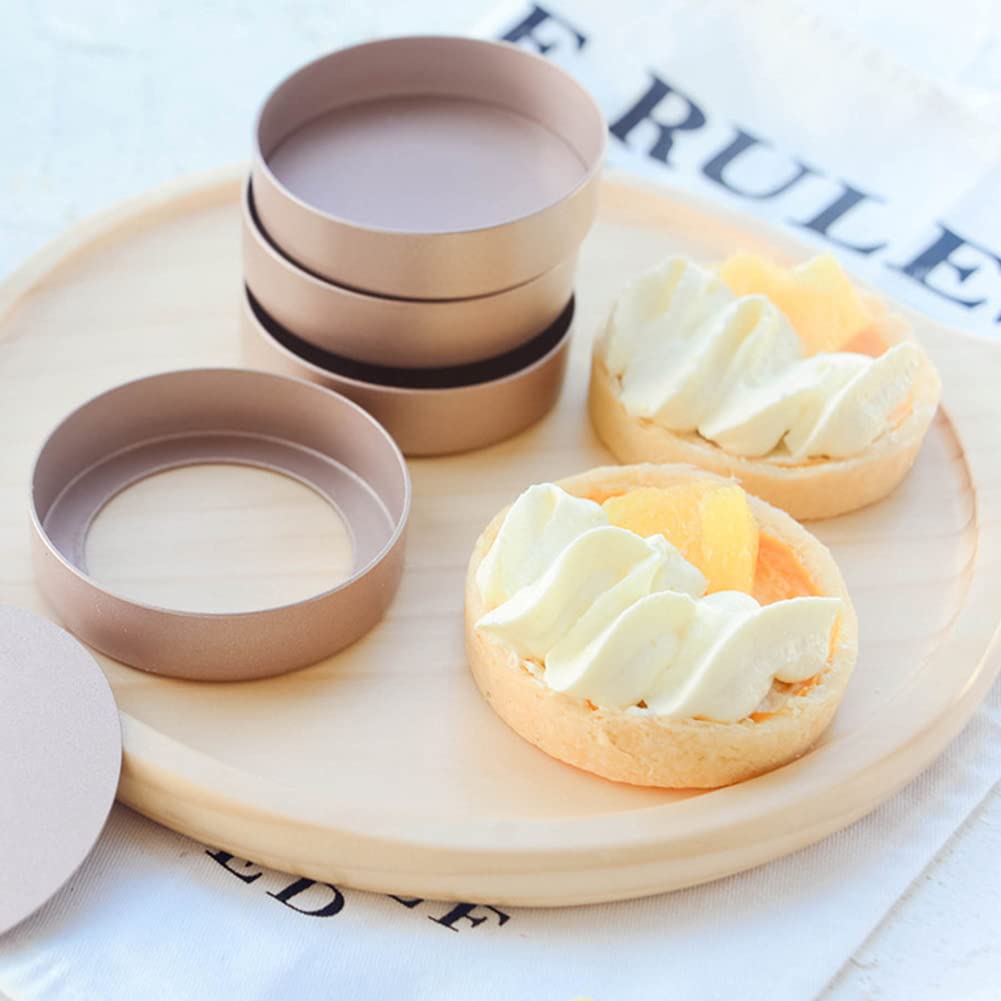 Wooden Egg Tart Press Tool - DIY Baking Dough Press & Pastry Tamper with Wooden Mold for Perfect Egg Tarts | Ideal for Home Baking, Pastry Shops & Dessert Making