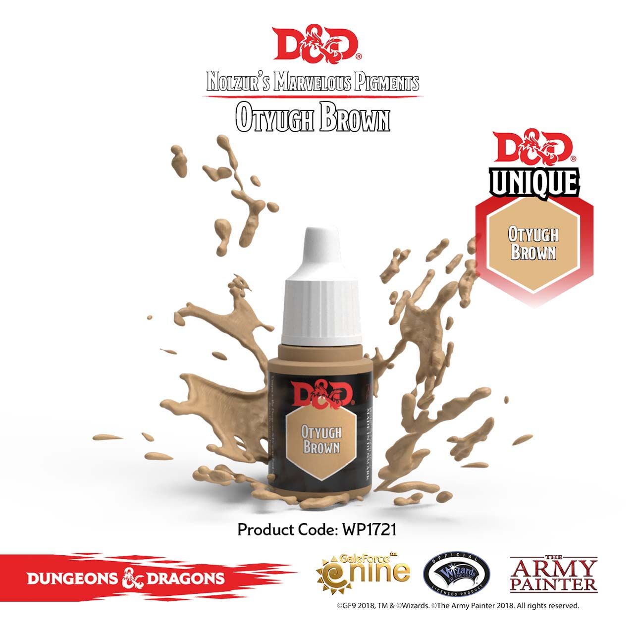 Dungeons & Dragons Otyugh Miniature - Brown Painted D&D Monster Figure for Tabletop RPG Gaming & Collecting