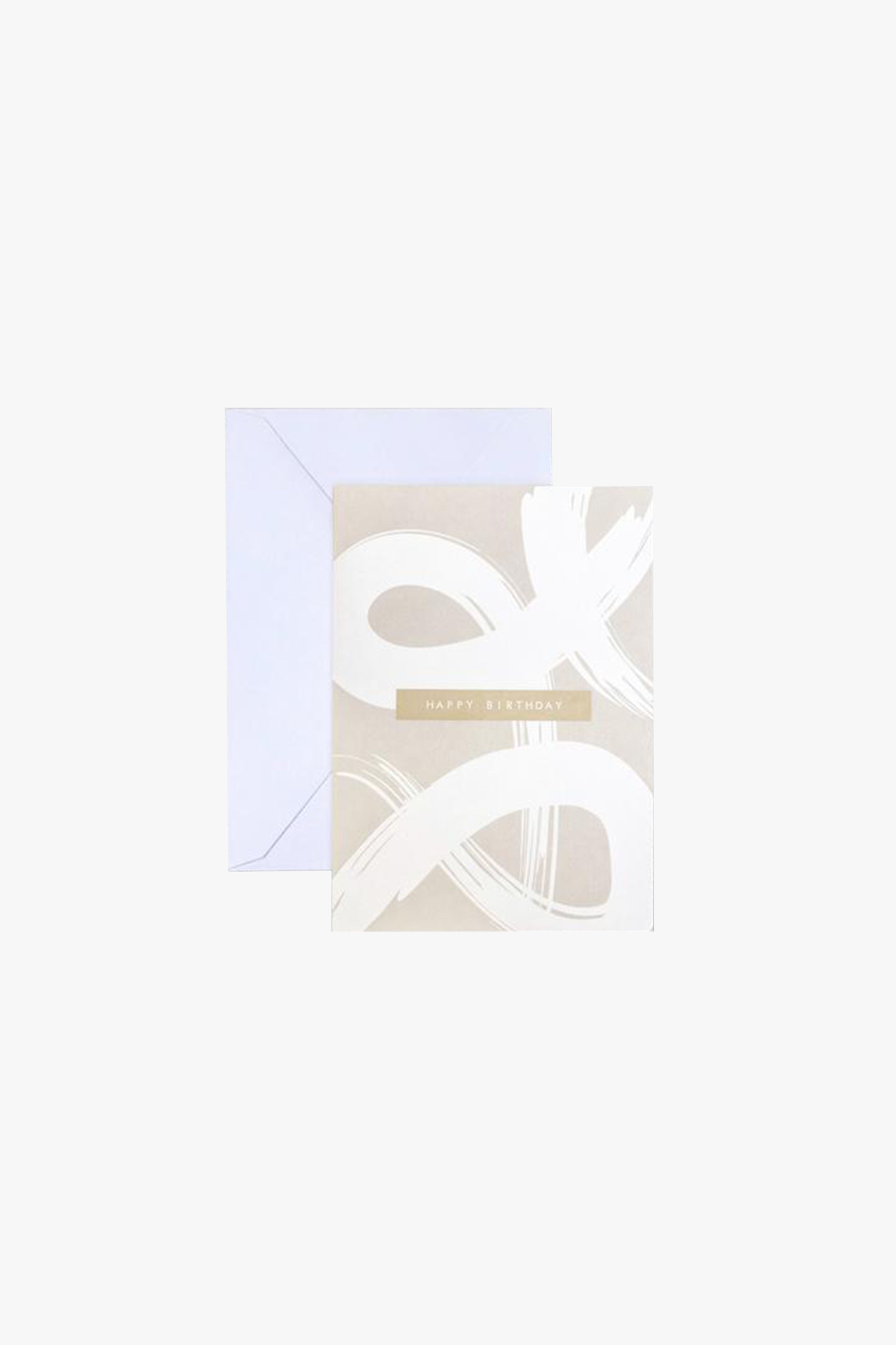 Happy Birthday Greeting Card - Elegant Floral Design with Envelope - Perfect for Friends, Family & Coworkers Birthday Wishes