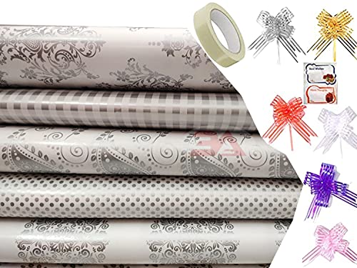 Silver Gift Wrap Combo