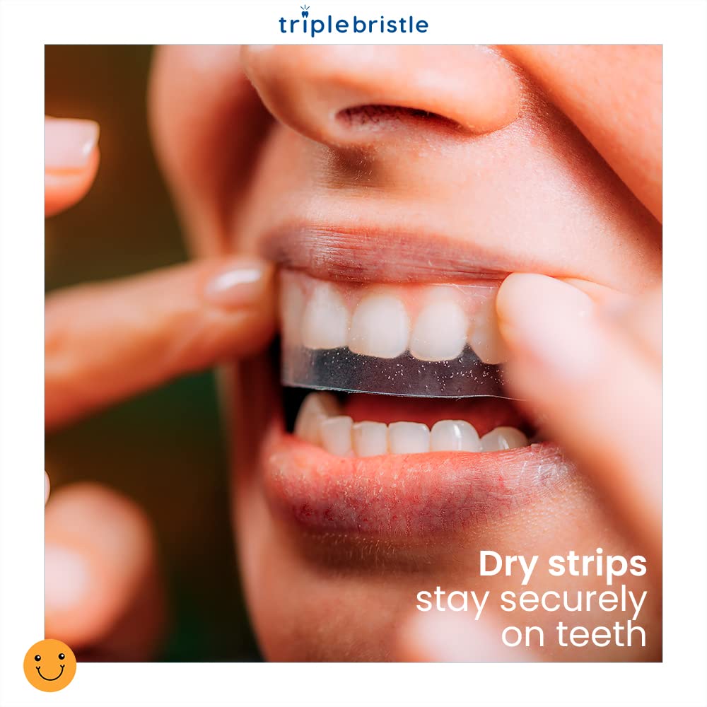 Triple Bristle Max Electric Toothbrush - 4 Brush Modes, Patented 3 Head Design for Deep Cleaning | Dentist Recommended with Soft Charcoal Infused Nylon Bristles | Teeth Whitening & Gum Care | Perfect for Travel, Home & Office Use