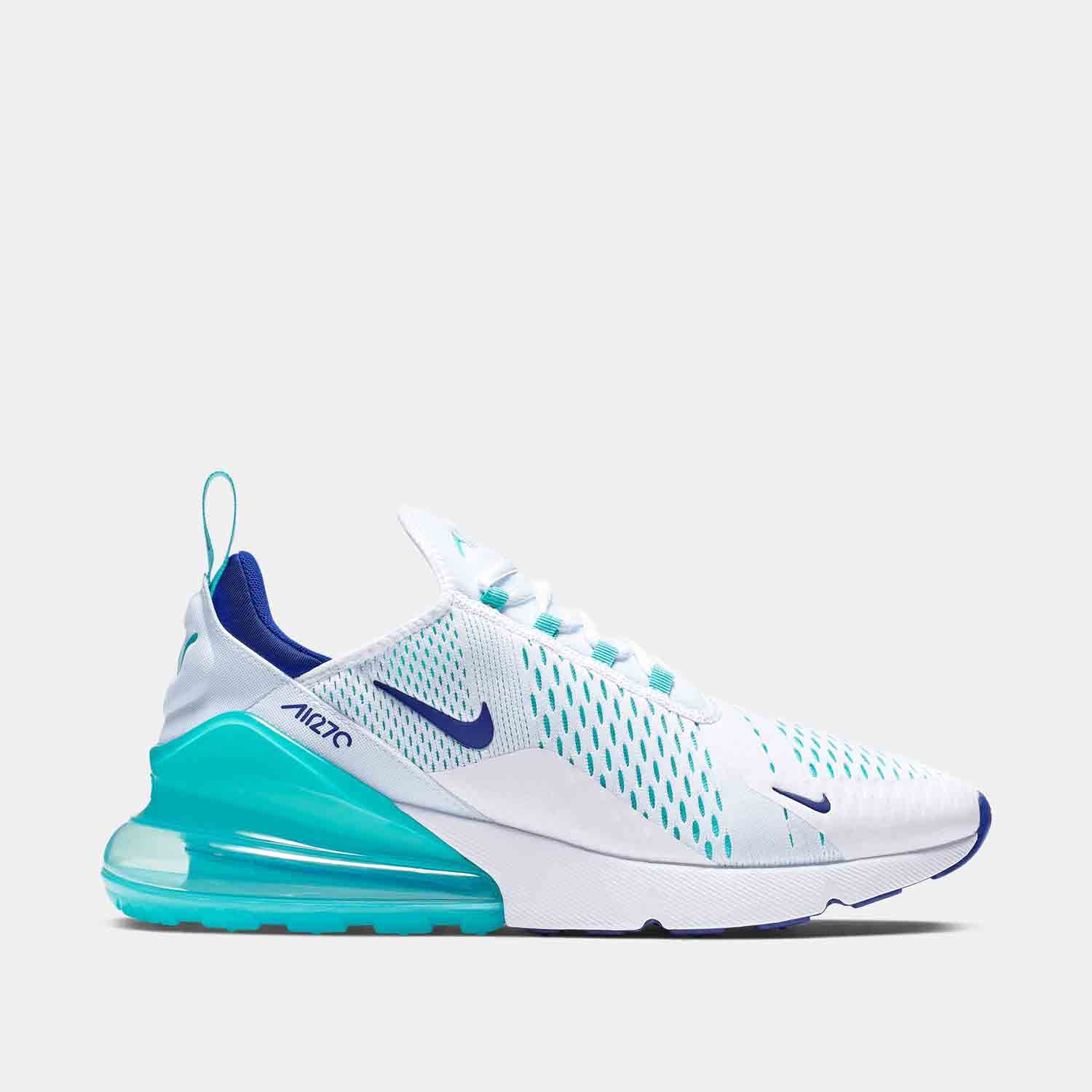 White/Hyper Jade-Deep Royal Blue