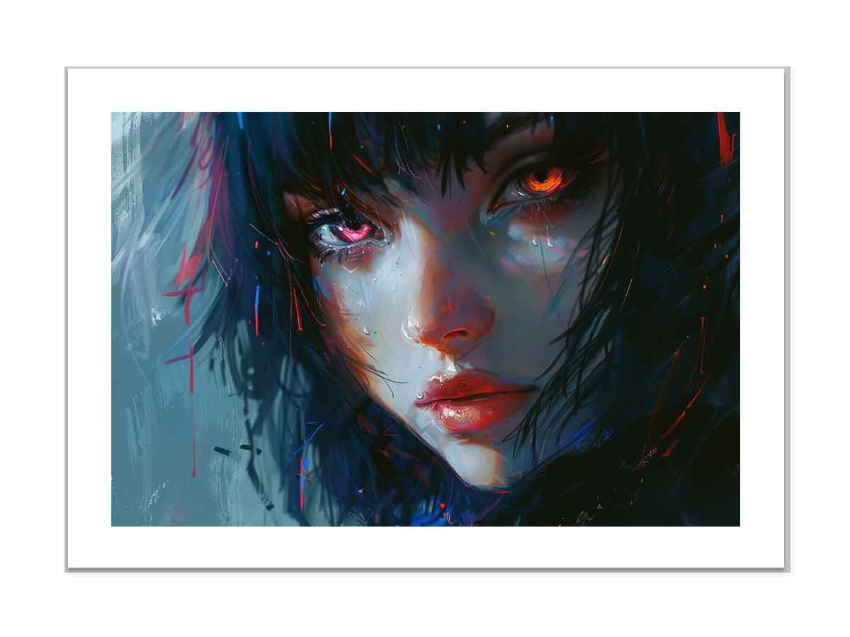 Anime Character Painting Wall Art - High-Quality Canvas Prints for Home & Office Decor | Perfect for Living Room, Bedroom, and Gift Giving