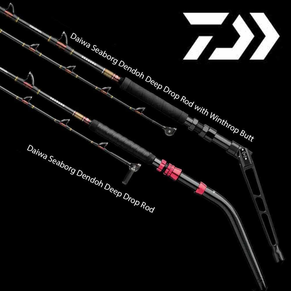 Daiwa Seaborg Dendoh Deep Drop Fishing Rod - Saltwater Offshore Trolling Rod for Bottom Fishing & Deep Sea Angling - Perfect for Offshore Fishing Trips & Deep Water Game Fish