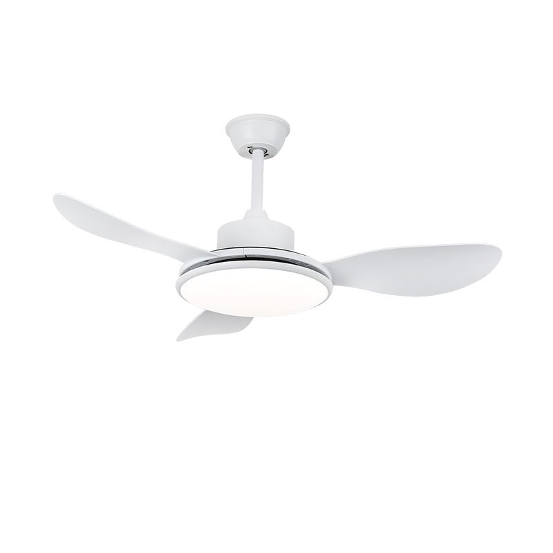Brinley 48/52 Inch Ceiling Fan with Light Kit - Modern Indoor/Outdoor Fan for Living Room, Bedroom, Patio - Energy Efficient, Quiet DC Motor, Remote Control Included