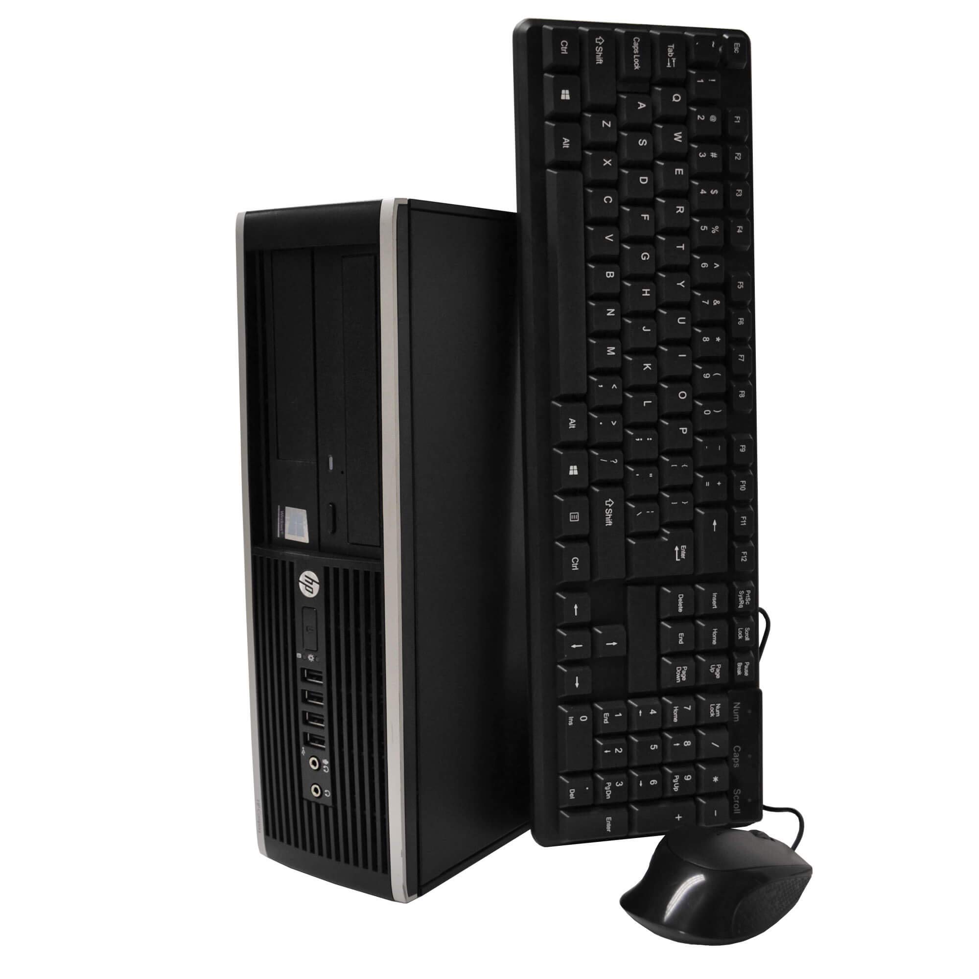 Renewed HP Elite 8300 Desktop Computer - Intel Core i5 Processor, 8GB RAM, 1TB HDD, DVD-RW, Windows 10 Pro 64-Bit (Includes Keyboard & Mouse) | Perfect for Home Office, Business Workstations & Remote Learning