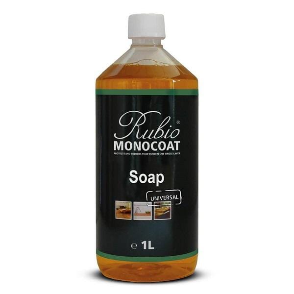 Rubio Monocoat 1L Soap - Wood Cleaner & Protector for Floors, Furniture & Countertops | Eco-Friendly Wood Surface Maintenance Solution