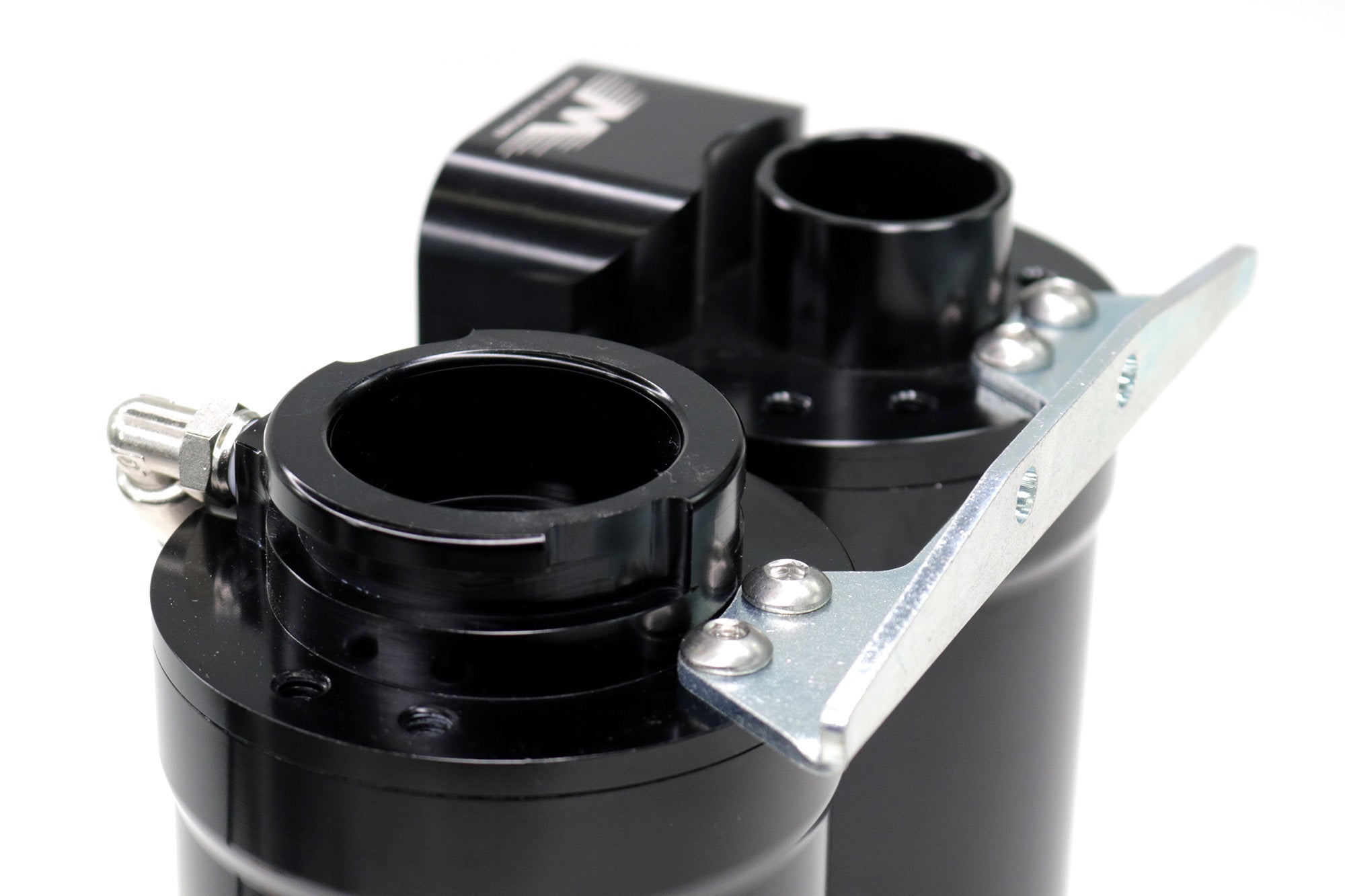 High-Quality Dual Catch Can Bracket Mount - Heavy Duty Steel Construction for Enhanced Engine Performance - Perfect for Car Enthusiasts & DIY Automotive Projects
