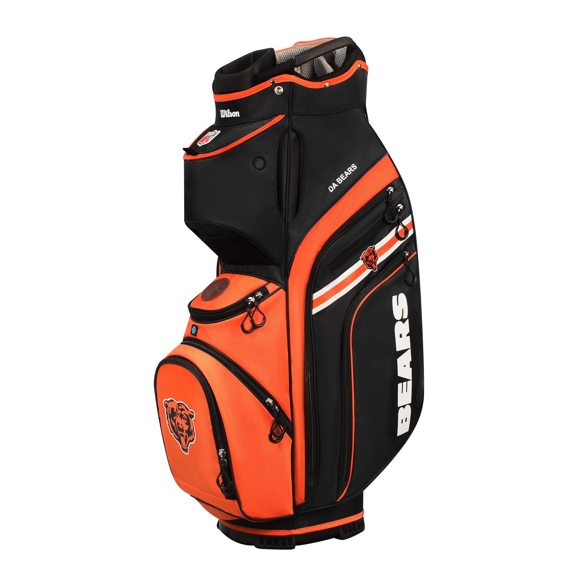 Wilson NFL Official Licensed Golf Bag - Durable & Lightweight Golf Stand Bag for Men & Women - Perfect for Football Fans & Golfers on the Course or Driving Range
