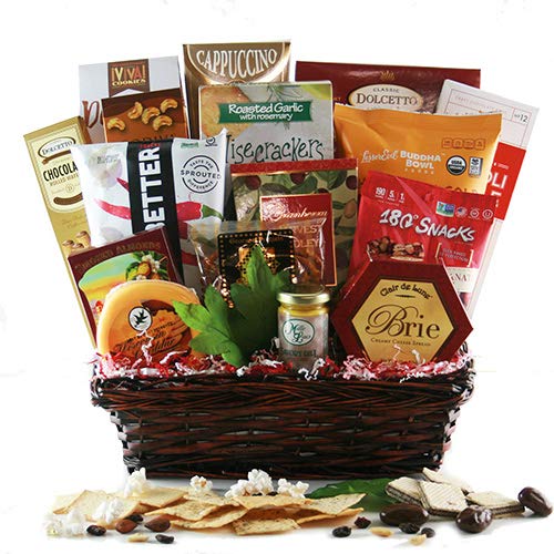 Premium Gourmet Gift Basket - Deluxe Assorted Snacks & Treats for Holidays, Corporate Gifts, Birthday Presents & Special Occasions