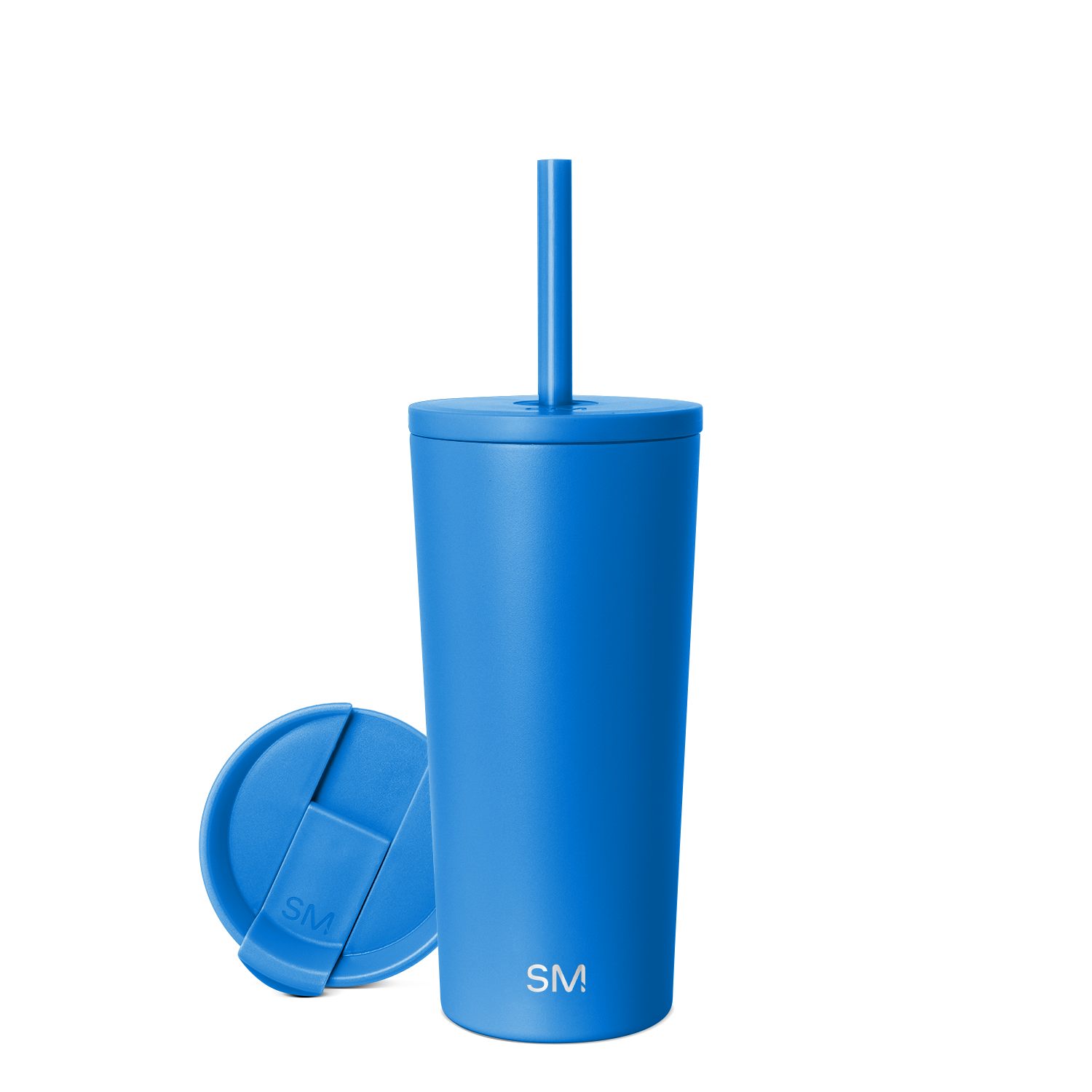 20oz Classic Stainless Steel Tumbler with Lid & Straw - Vacuum Insulated Hot & Cold Double Wall Travel Mug - Perfect for Coffee, Tea, Water - Ideal for Office, Gym, Camping and Outdoor Activities