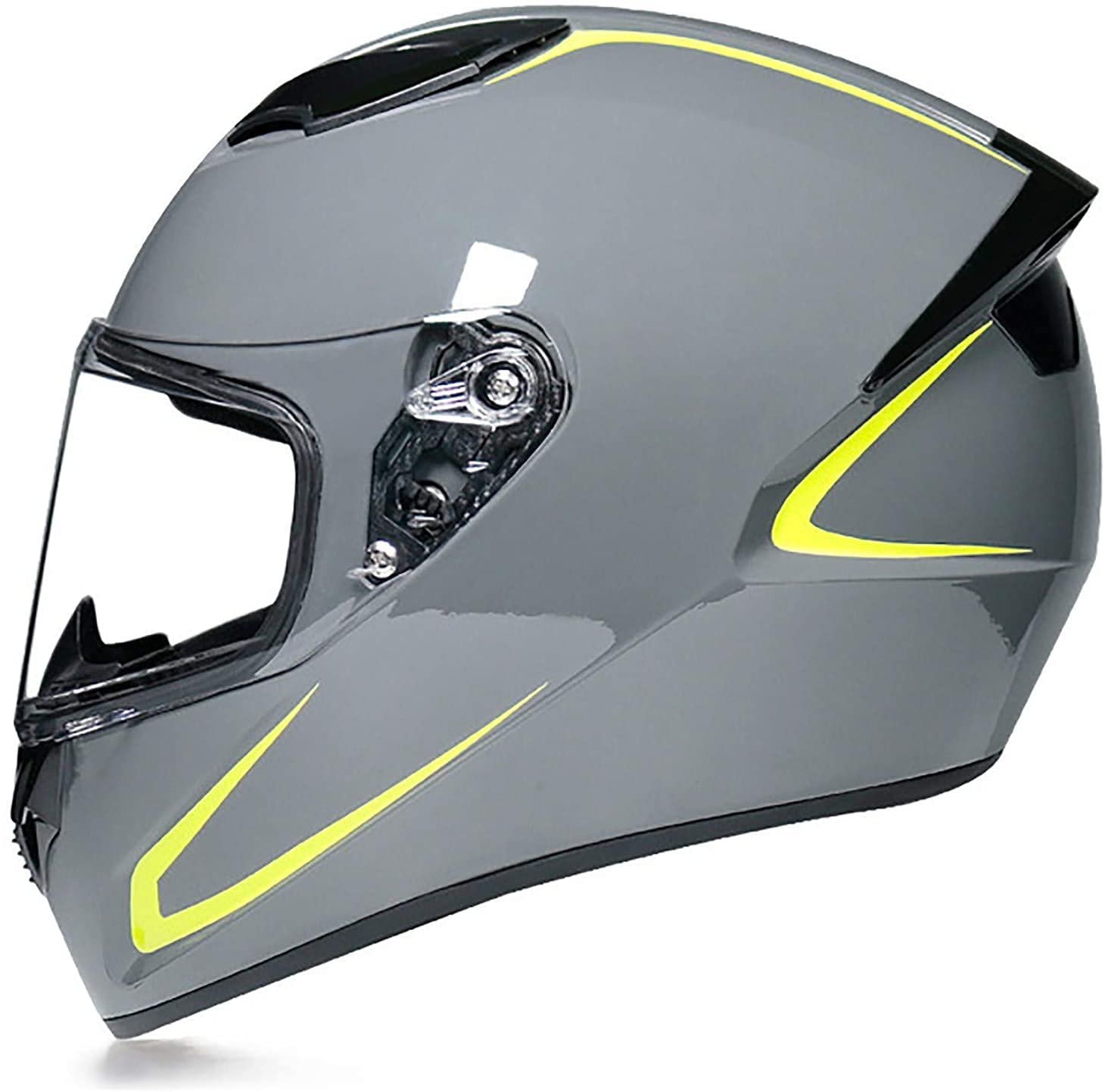 Full Face Motorcycle Helmet DOT Approved - Unisex Adult Street & Touring Bike Helmet for Men & Women - Lightweight, Ventilated & Comfortable for All Seasons - Ideal for Commuting, Racing & Long Rides