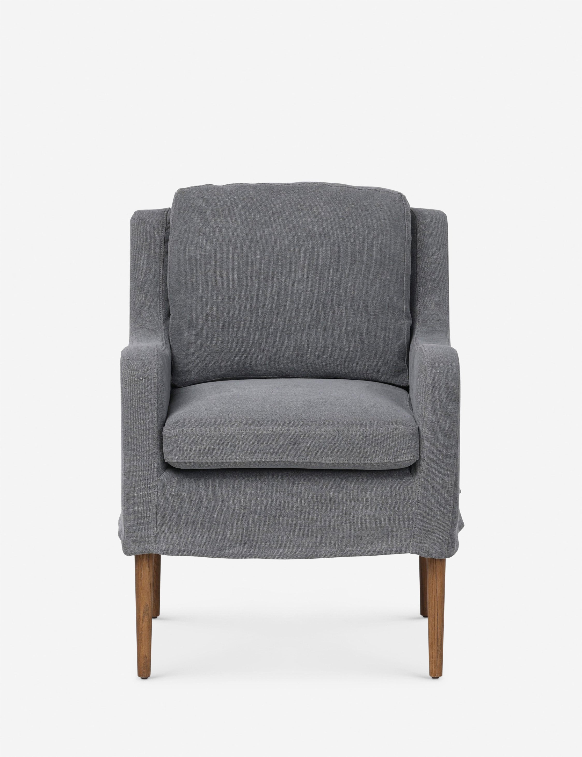 Aurelia Dining Chair by Amber Lewis x Four Hands - Modern Upholstered Dining Room Chair for Kitchen, Dining Table, and Home Decor - Perfect for Farmhouse, Contemporary & Elegant Interiors
