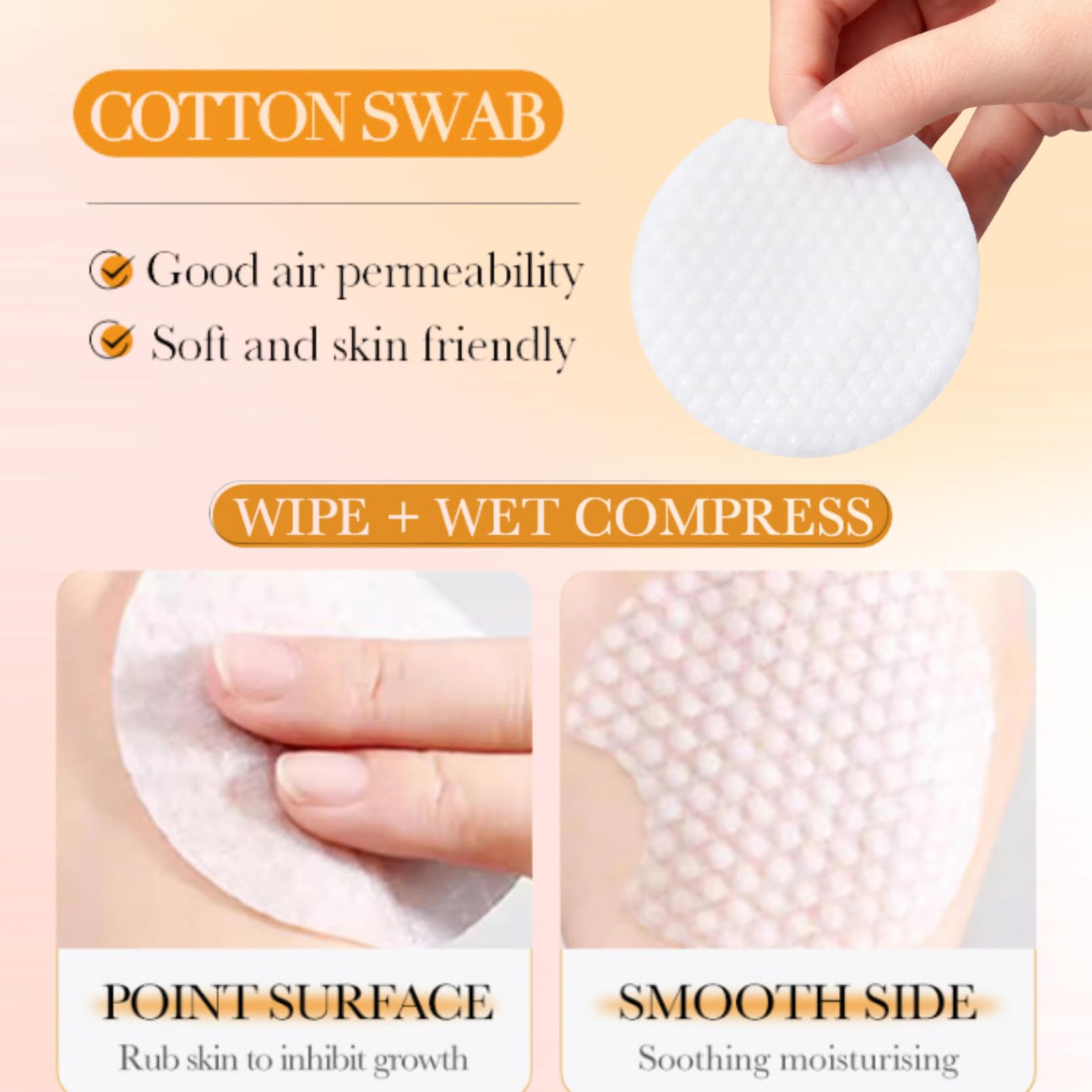 Salicylic Acid Toner Pads with 98% Vitamin C - Exfoliating & Cleansing Face Pads for Acne Treatment & Pore Unclogging - Gentle Face Wipes for Daily Skincare Routine (Pack of 55) - Perfect for Travel, Gym & On-the-Go Use