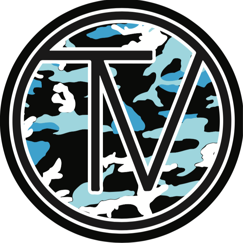 TV Circle Camo Sticker - HD Vinyl Decal for TV Screens & Monitors - Perfect for Gaming Setups & Home Theater Decor