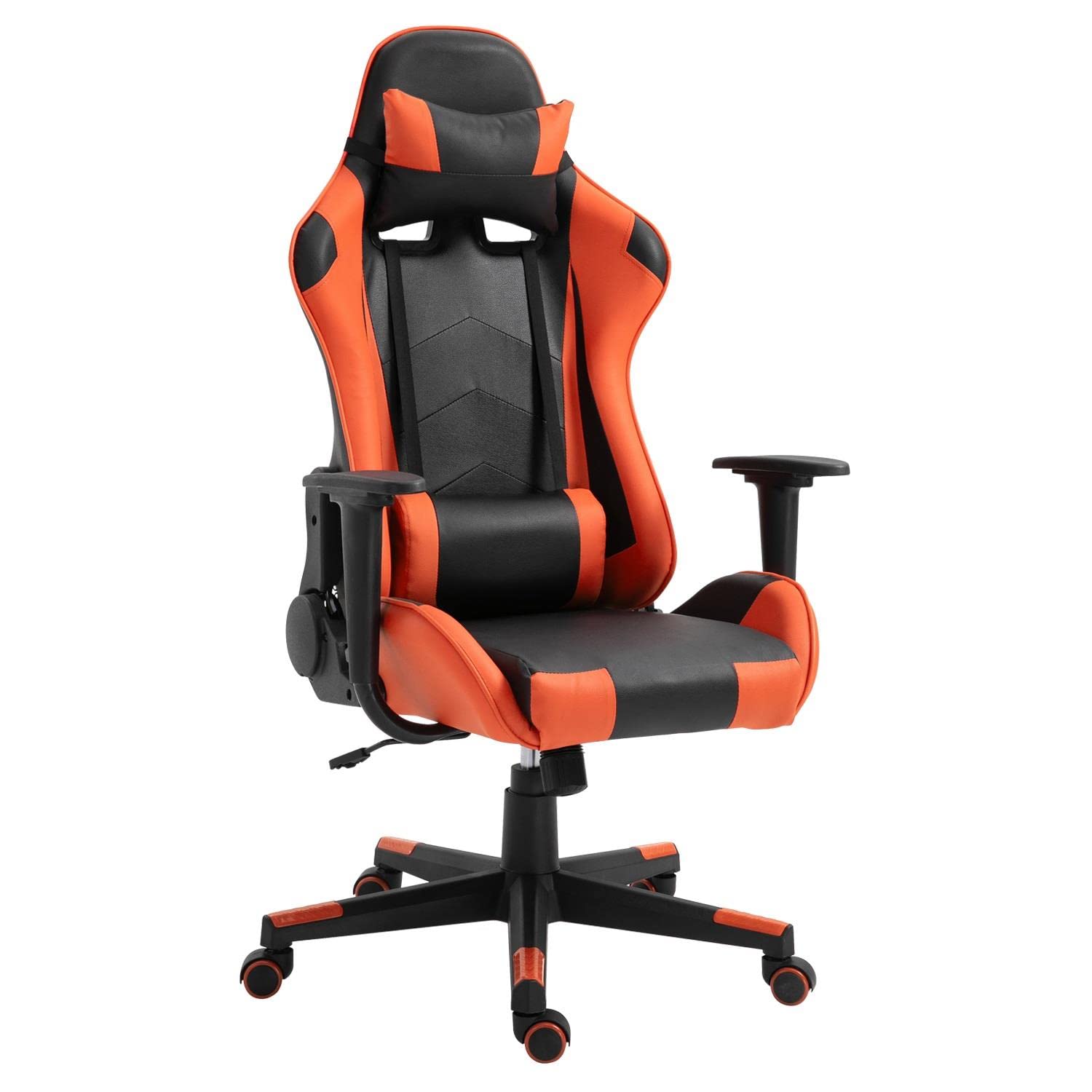 Ergonomic Leather High-Back Office Chair - Adjustable Executive Recliner with Lumbar Support for Computer Work & Gaming - Perfect Gift for Men, Women, Dad (Home Office, Gaming Setup, Conference Room)