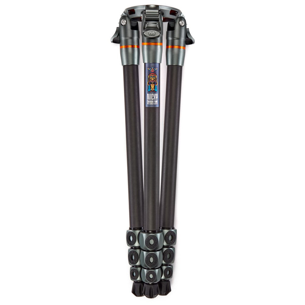 Legends Nicky Carbon Fiber Tripod - Lightweight & Durable Professional Camera Tripod for Travel, Photography, and Videography | Perfect for Outdoor Adventures, Vlogging, and Studio Shoots